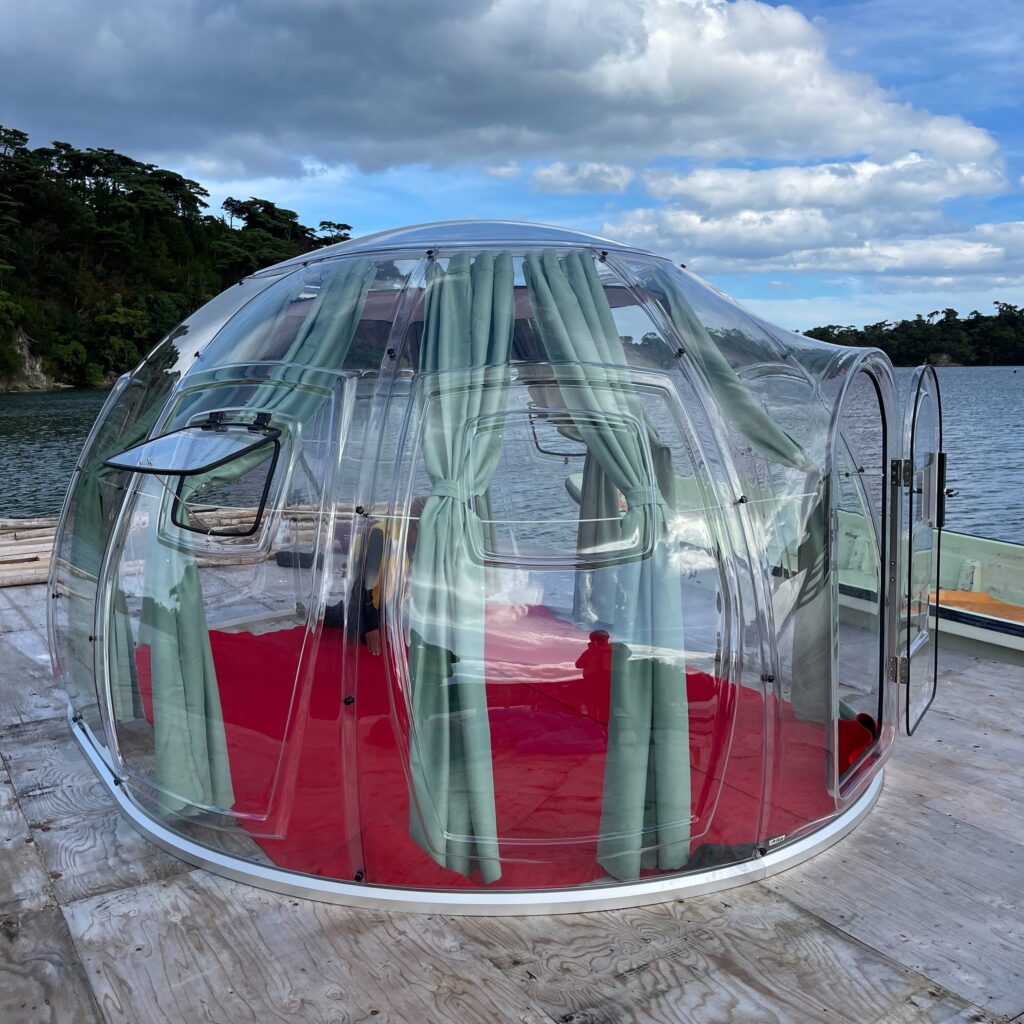 利府町観光協会様に星空ドーム設置いたしました。