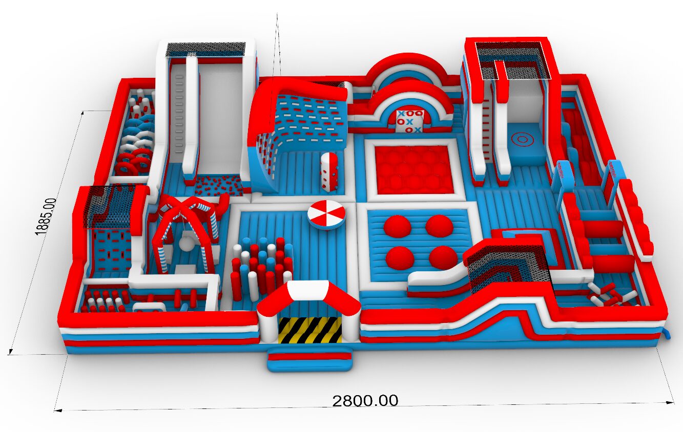 大型エア遊具のオリジナル制作・設計事例一覧（エアー遊具カンパニー）